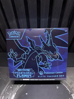 Pokemon TCG Phantasmal Flames Pokemon Center ETB Elite Trainer Box - New Sealed - Image 1