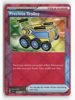 Precious Trolley SV08: Surging Sparks Pokemon Near Mint or Better - Image 1