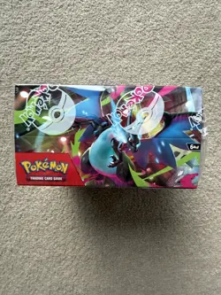 Pokemon Mega Evolutions Phantasmal Flames Booster Display Box (36 Packs) In hand - Image 4