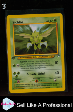 SICHLOR POKEMON NON HOLO 1ST EDITION NEO DESTINY 55/105 2002 DEUTSCH - Image 1