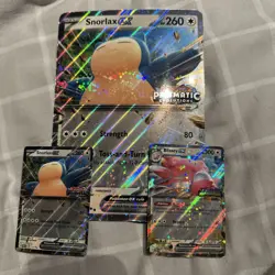 Pokemon Snorlax Ex & Blissey Ex Special Collection Box Promos - Image 1