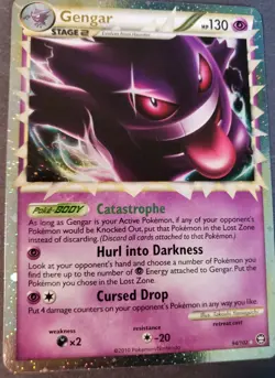 Pokemon TCG Gengar (Prime) 94/102 Triumphant Holo LP See Pictures Fast Shipping - Image 5