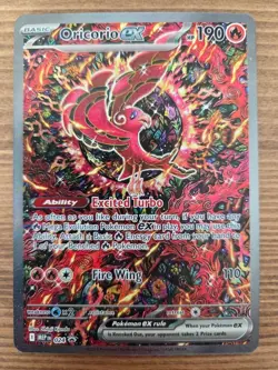 2025 Pokemon Oricorio ex 024 Black Star Promo - Phantasmal Flames - Image 1