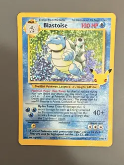 1999 POKEMON GAME BASE SET #2/102 BLASTOISE HOLO - Image 1
