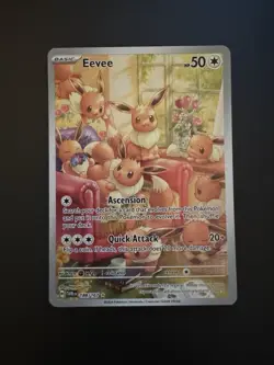 Pokemon TCG Eevee 188/167 Twilight Masquerade IR - Image 1