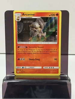 Pokemon TCG Arcanine 6/18 Detective Pikachu Holo - Image 1