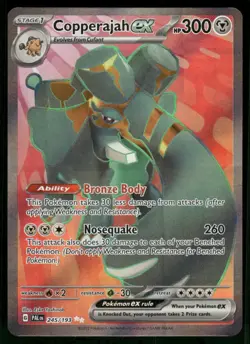 Copperajah ex - 245/193 Ultra Rare Holo NM Pokemon SV02: Paldea Evolved - Image 1
