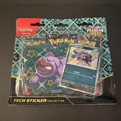 Pokemon TCG Paldean Fates Tech Sticker Collection - Maschiff |BRAND NEW SEALED - Image 1