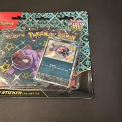 Pokemon TCG Paldean Fates Tech Sticker Collection - Maschiff |BRAND NEW SEALED - Image 3