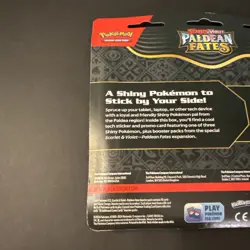 Pokemon TCG Paldean Fates Tech Sticker Collection - Maschiff |BRAND NEW SEALED - Image 5