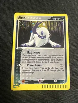 Absol 1/97 EX Dragon Holo Ultra Rare Pokemon TCG Nintendo e-reader vintage LP - Image 1