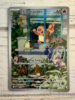 Pokemon TCG Charmander 044 Sv: Scarlet & Violet Black Star Promo! NM/MINT!! - Image 1