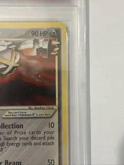 PSA 8 - NM/MT 2005 POKEMON EX DELTA SPECIES 113 METAGROSS-HOLO GOLD STAR - Image 4