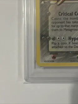 PSA 8 - NM/MT 2005 POKEMON EX DELTA SPECIES 113 METAGROSS-HOLO GOLD STAR - Image 5