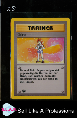GORE POKEMON NON HOLO 1ST EDITION BASE SET 75/102 1999 DEUTSCH - Image 1