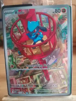 Pokemon TCG Mega Evolution Riolu 010 ETB Promo still Sealed - Image 4