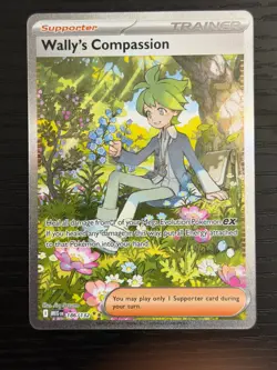 Pokemon WALLY'S COMPASSION 186/132 - Mega Evolution - SPECIAL ILLUSTRATION RARE - Image 1