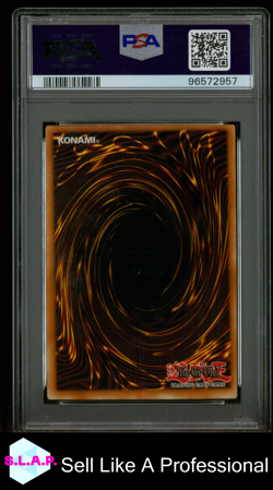 DARK PALADIN YUGIOH MFC-105 2003 MAGICIAN'S FORCE ULTRA RARE ENGLISH PSA 7 - Image 2