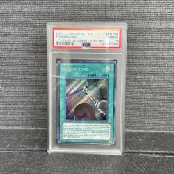Yugioh! •🍁 Power Bond Vincolo di potere LCGX-EN184 1 Ed Ultra Rara •🍁 PSA 9 - Image 1