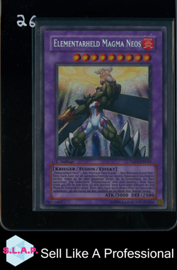 ELEMENTARHELD MAGMA NEOS YU-GI-OH TAEV-DE043 1. AUFLAGE DEUTSCH - Image 1