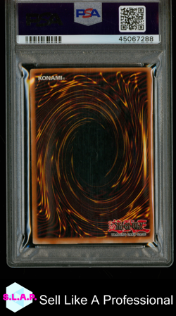 FIBER JAR YUGIOH LOD-056 2003 LEGACY OF DARKNESS 1ST ED ULTRA RARE ENGLISH PSA 7 - Image 2