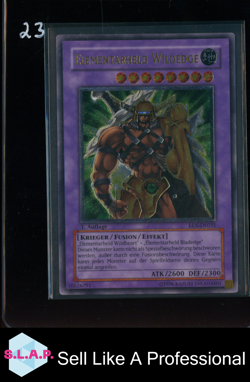 ELEMENTARHELD WILDEDGE YU-GI-OH EEN-DE035 1. AUFLAGE DEUTSCH - Image 1