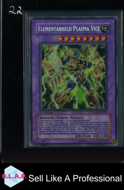 ELEMENTARHELD PLASMA VICE YU-GI-OH GLAS-DE037 1. AUFLAGE DEUTSCH - Image 1