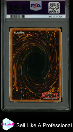TOON SUMMONED SKULL YUGIOH SRL-E073 2003 SPELL RULER 1ST ED ULTRA RARE ENG PSA 8 - Image 2