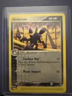 Pokemon Card - Umbreon EX Sandstorm 24/100 Non-Holo Rare - Image 1