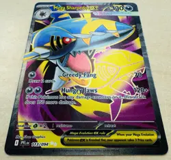 Mega Sharpedo Ex 113/094 - Phantasmal Flames Full Art Rare - Pokemon TCG Card NM - Image 2