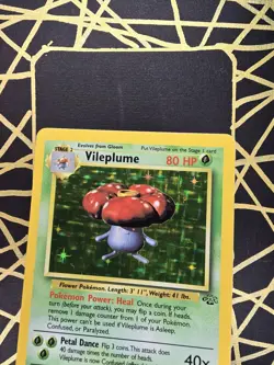 🔥 Vileplume 15/64 🔥 Original Holo Rare Jungle Set Pokemon Card WOTC TCG 1999 - Image 4