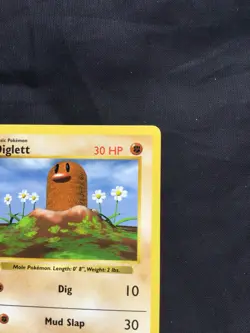 Pokemon Cards: Base Set 1st Edition Common: Diglett 47/102 - Image 3