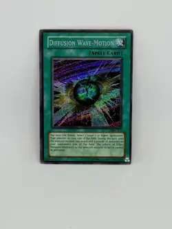 Yugioh Card Diffusion Wave-Motion MFC-026 SECRET RARE - LP - Image 1