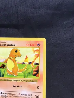 Pokemon Cards: Base Set 1st Edition Common: Charmander 46/102 - Image 3