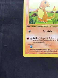 Pokemon Cards: Base Set 1st Edition Common: Charmander 46/102 - Image 5