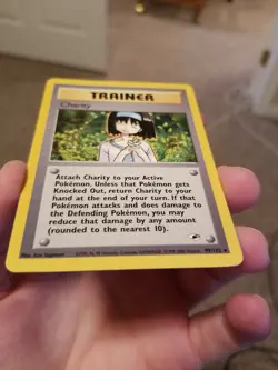 Charity Trainer - 99/132 - Non Holo Rare Gym Heroes - Pokemon Card - NM - Image 2