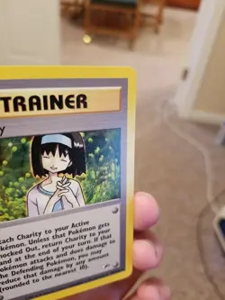Charity Trainer - 99/132 - Non Holo Rare Gym Heroes - Pokemon Card - NM - Image 5