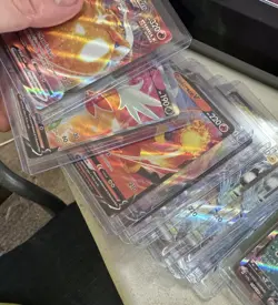 Pokemon TCG Lot Of 200+ V Vmax Ex Cards All NM/M Shipped In Etb - Image 2
