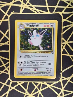 🔥 Wigglytuff 16/64 🔥 Original Holo Rare Jungle Set Pokemon Card WOTC TCG 1999 - Image 1