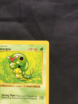Pokemon Cards: Base Set 1st Edition Common: Caterpie 45/102 - Image 3