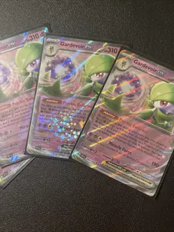 Pokemon S&V Base Gardevoir EX Double Rare Holo Card 086/198 Playing Set X4 - Image 3