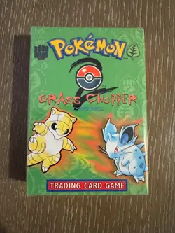 NEW SEALED Pokemon Grass Chopper Theme Deck Trading Card Game Gamefreak Wizards 742818061551 - Image 1