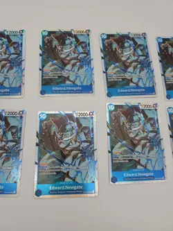 One Piece TCG OP13-042 Edward. Newgate SR X8 Playset Card Game CCG English - Image 3