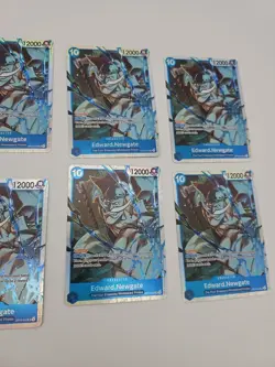 One Piece TCG OP13-042 Edward. Newgate SR X8 Playset Card Game CCG English - Image 4