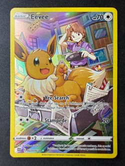 Eevee Trainer Gallery SWSH Brilliant Stars #TG11 Pokemon Card TCG NM - Image 1