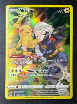 Pikachu Trainer Gallery SWSH Lost Origin #TG05 Pokemon Card TCG NM/MINT - Image 1
