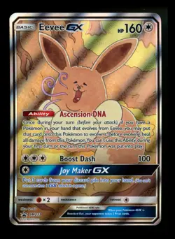 Eevee GX SM233 Black Star Promo 2019 Full Art Holo Derp Pokemon Card TCG - Image 1