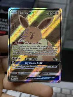Eevee GX SM233 Black Star Promo 2019 Full Art Holo Derp Pokemon Card TCG - Image 3