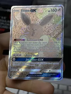Eevee GX SM233 Black Star Promo 2019 Full Art Holo Derp Pokemon Card TCG - Image 4