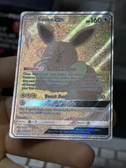 Eevee GX SM233 Black Star Promo 2019 Full Art Holo Derp Pokemon Card TCG - Image 5
